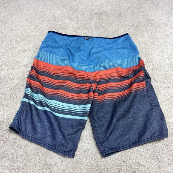 O’Neill Board Shorts Men’s Multicolored Drawstring Pockets Size 32 - Picture 8 of 11